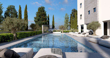 Modern Luxury  three bedrom Apartment on third floor,  in Tombs of the Kings, Paphos with Sea Views