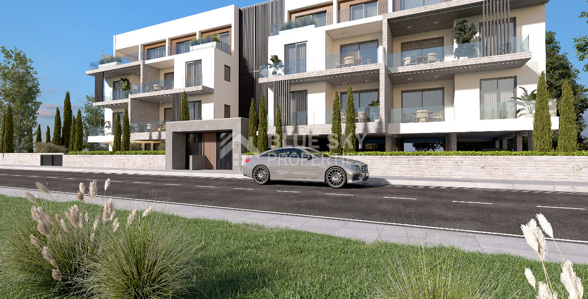Modern Luxury  three bedrom Apartment on third floor,  in Tombs of the Kings, Paphos with Sea Views