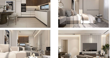 Modern Luxury  three bedrom Apartment on third floor,  in Tombs of the Kings, Paphos with Sea Views