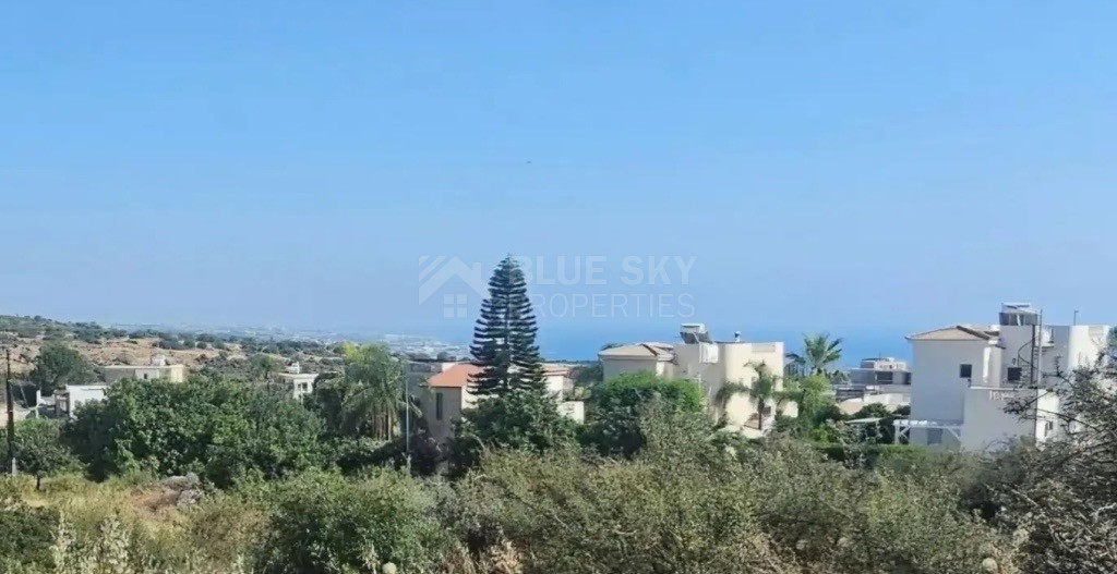 Residential Field with Sea Views in Pegeia for sale