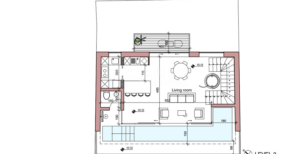 Prime Residential Plot with  Plans for a Contemporary 4-Level Home – Central Limassol
