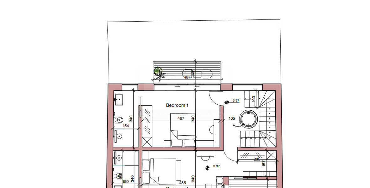 Prime Residential Plot with  Plans for a Contemporary 4-Level Home – Central Limassol