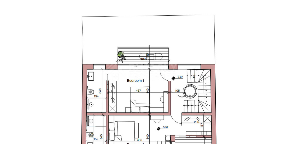 Prime Residential Plot with  Plans for a Contemporary 4-Level Home – Central Limassol