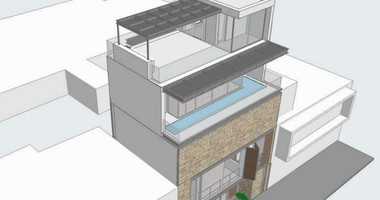 Prime Residential Plot with  Plans for a Contemporary 4-Level Home – Central Limassol
