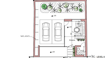 Prime Residential Plot with  Plans for a Contemporary 4-Level Home – Central Limassol