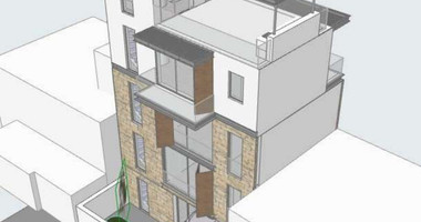 Prime Residential Plot with  Plans for a Contemporary 4-Level Home – Central Limassol