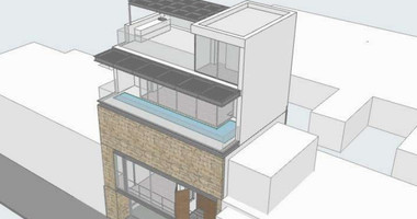 Prime Residential Plot with  Plans for a Contemporary 4-Level Home – Central Limassol