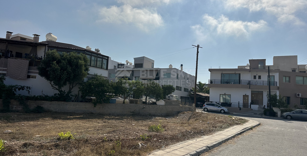 Prime Plot for Sale in Paphos (Ready to Build Apartments)