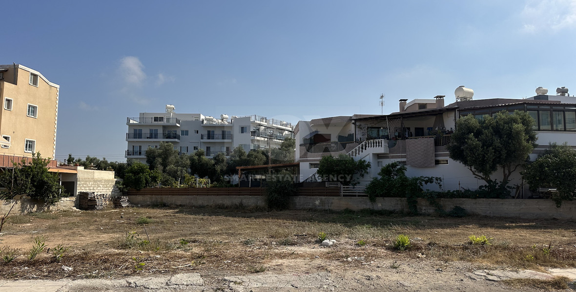 Prime Plot for Sale in Paphos (Ready to Build Apartments)