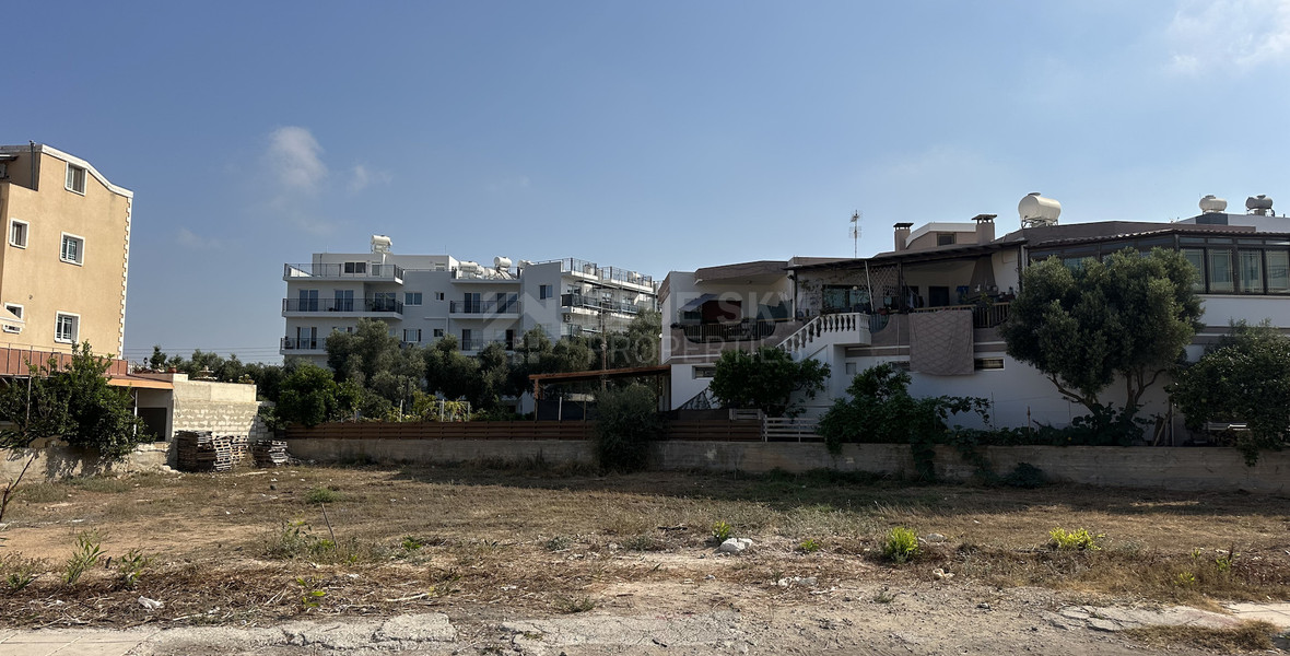Prime Plot for Sale in Paphos (Ready to Build Apartments)