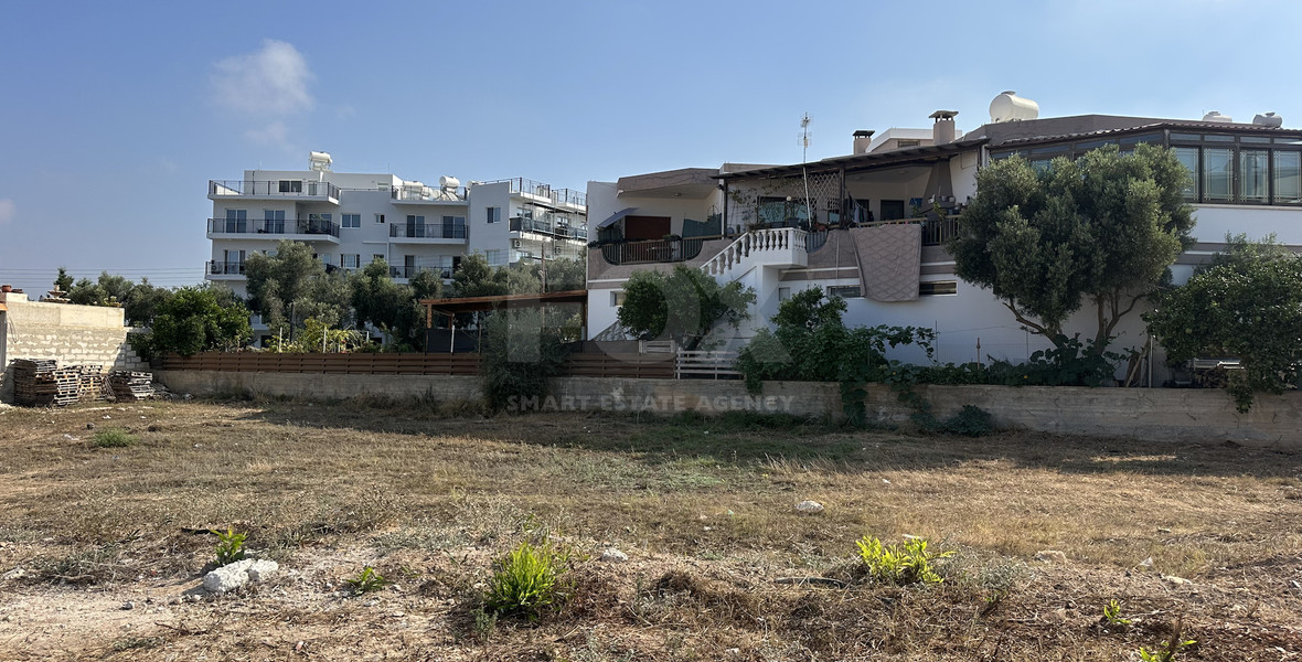 Prime Plot for Sale in Paphos (Ready to Build Apartments)