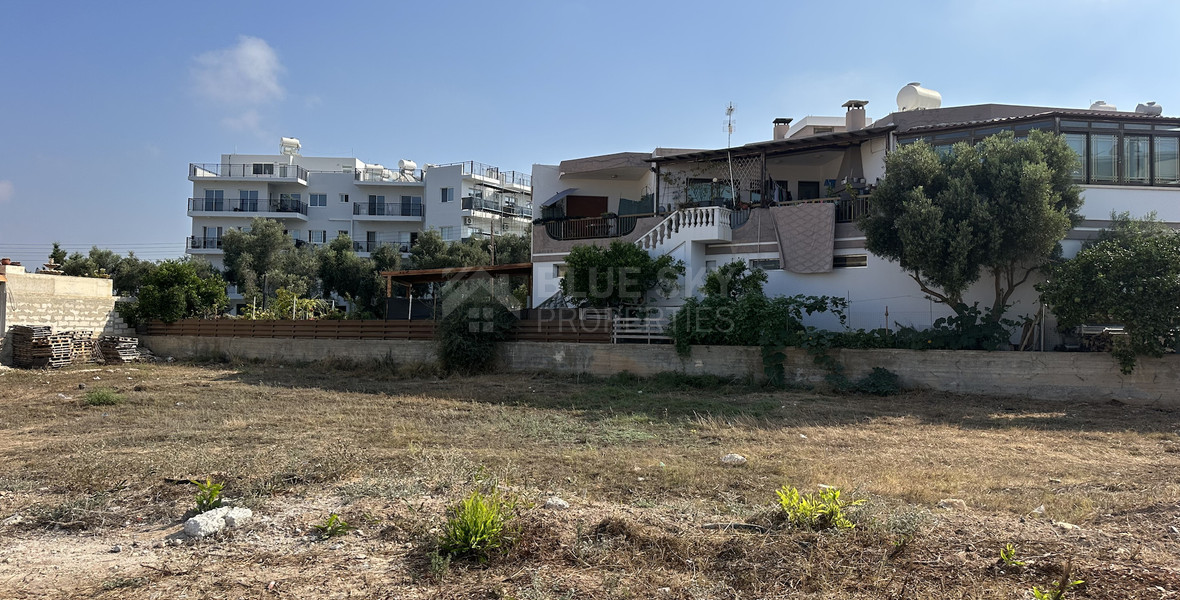 Prime Plot for Sale in Paphos (Ready to Build Apartments)