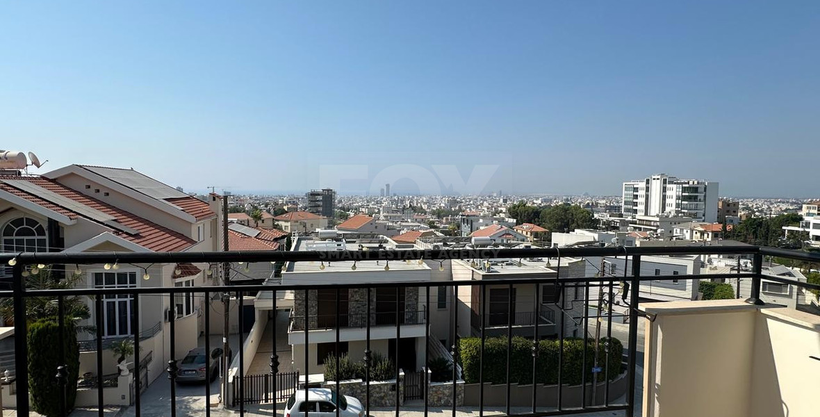 Modern Renovated Two-Bedroom Apartment with Panoramic Sea & City Views | Panthea