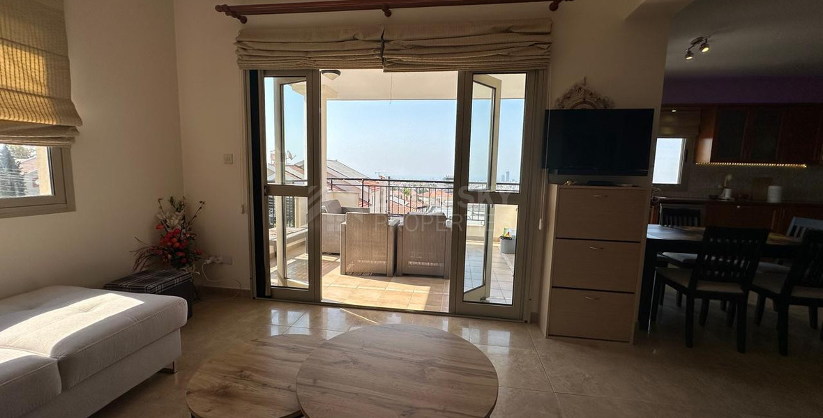 Modern Renovated Two-Bedroom Apartment with Panoramic Sea & City Views | Panthea
