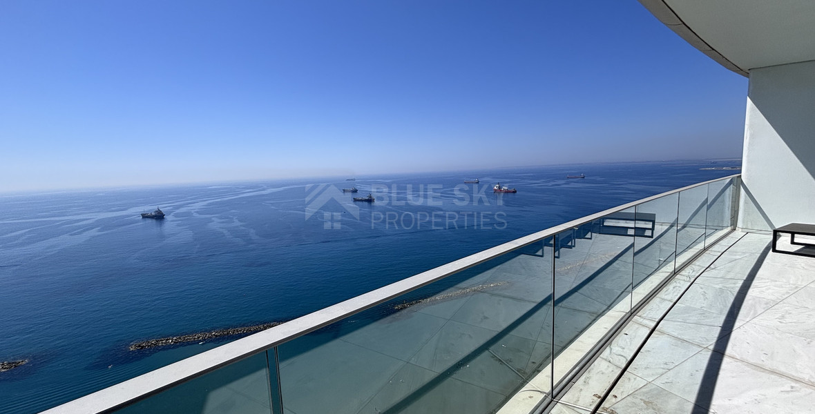 Luxury 3-Bedroom Seafront Apartment for Sale in Limassol