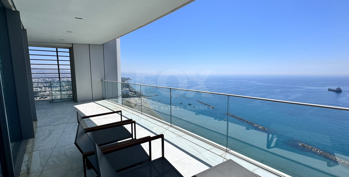 Luxury 3-Bedroom Seafront Apartment for Sale in Limassol
