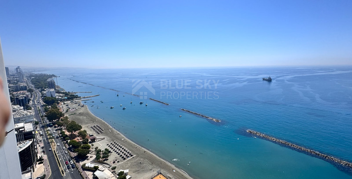 Luxury 3-Bedroom Seafront Apartment for Sale in Limassol