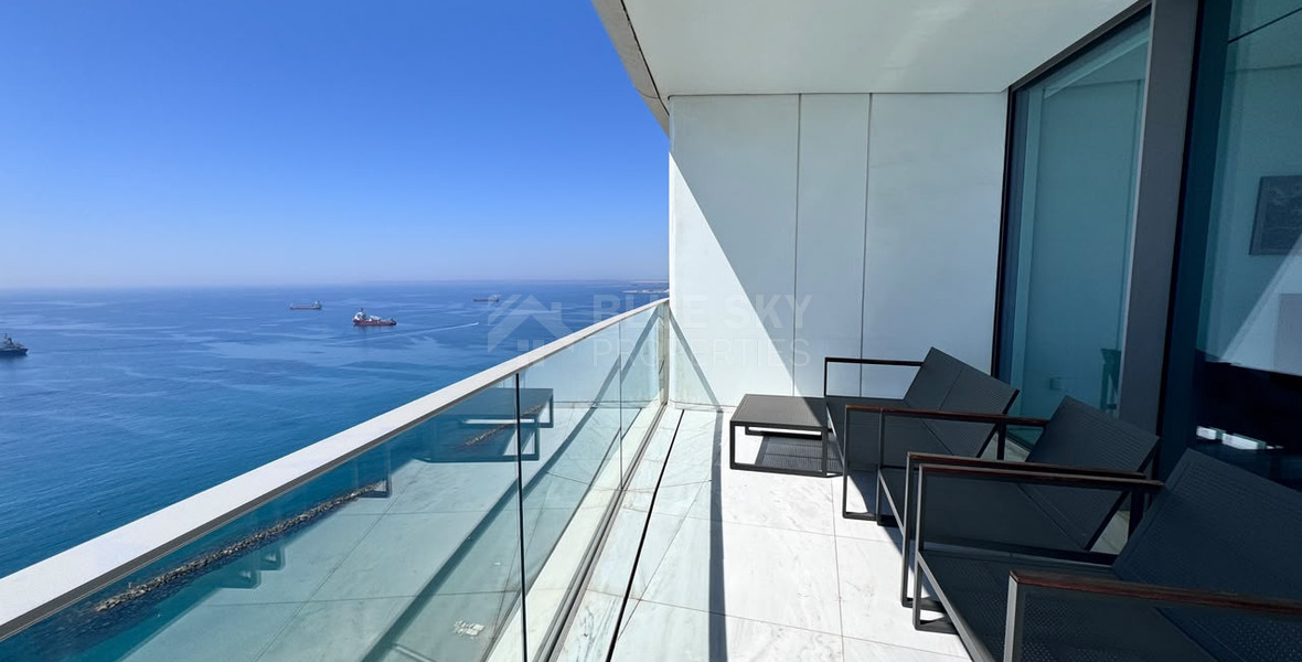 Luxury 3-Bedroom Seafront Apartment for Sale in Limassol