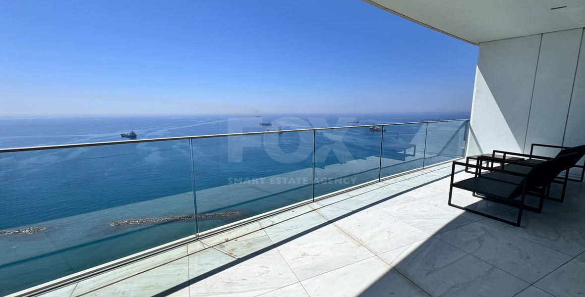 Luxury 3-Bedroom Seafront Apartment for Sale in Limassol