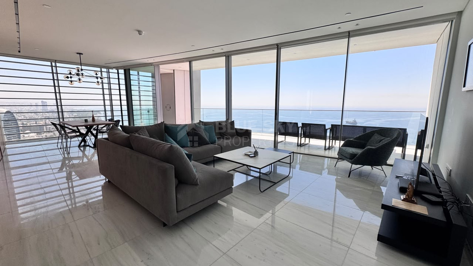 Luxury 3-Bedroom Seafront Apartment for Sale in Limassol