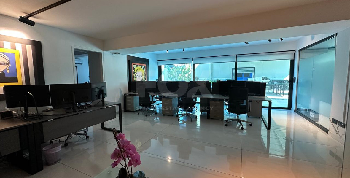 Premium Office Building for Rent | 1,000 m² | Private Garden | Prime Business Location | Katholiki