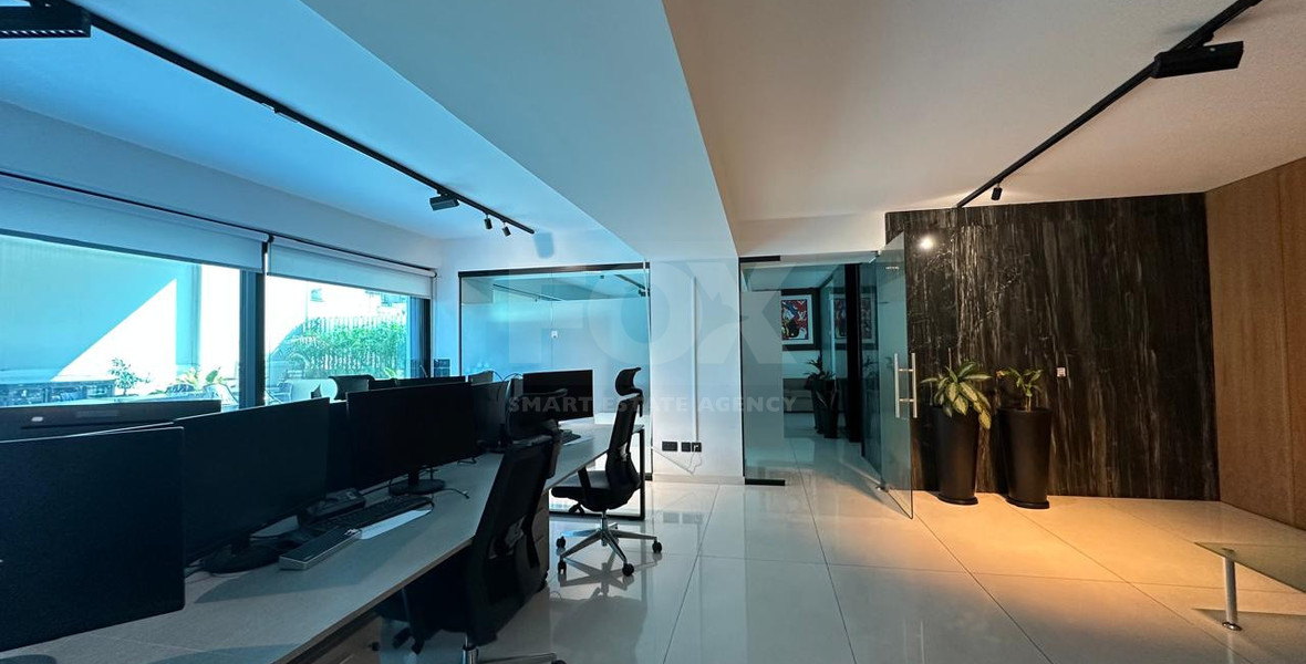 Premium Office Building for Rent | 1,000 m² | Private Garden | Prime Business Location | Katholiki