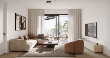 Luxury Apartments for Sale in Universal, Paphos | Gated Community with Pool- One bedroom apartment on first floor