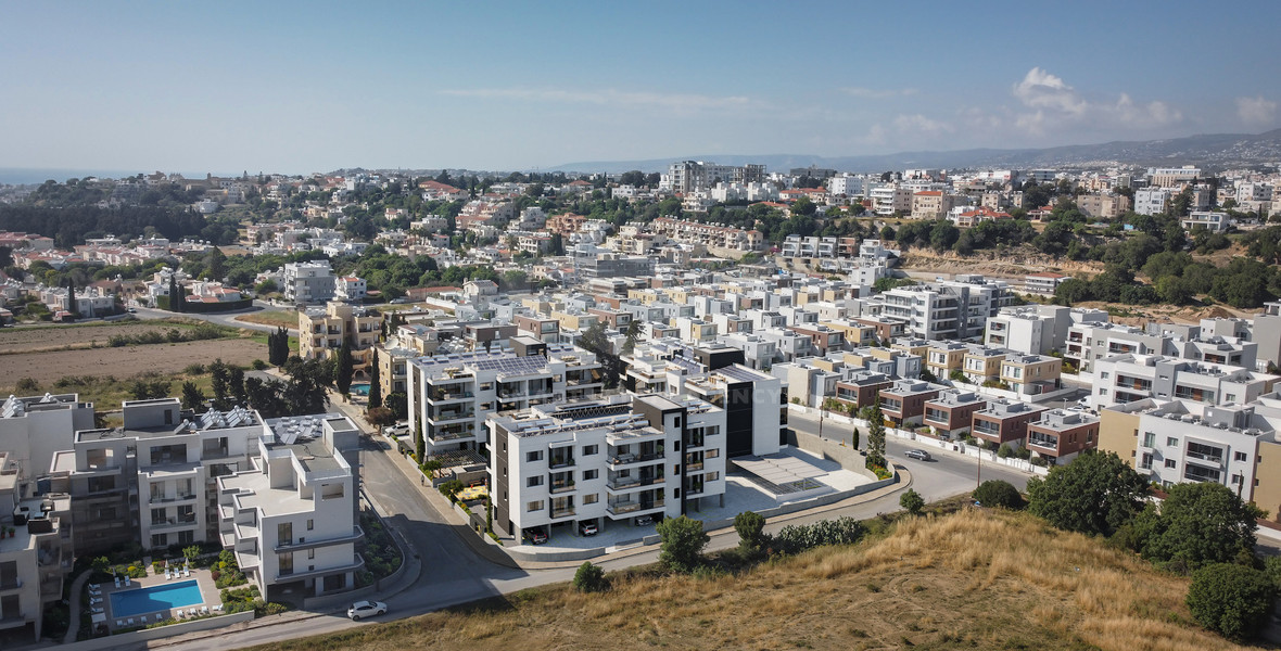 Luxury Apartments for Sale in Universal, Paphos | Gated Community with Pool- One bedroom apartment on first floor