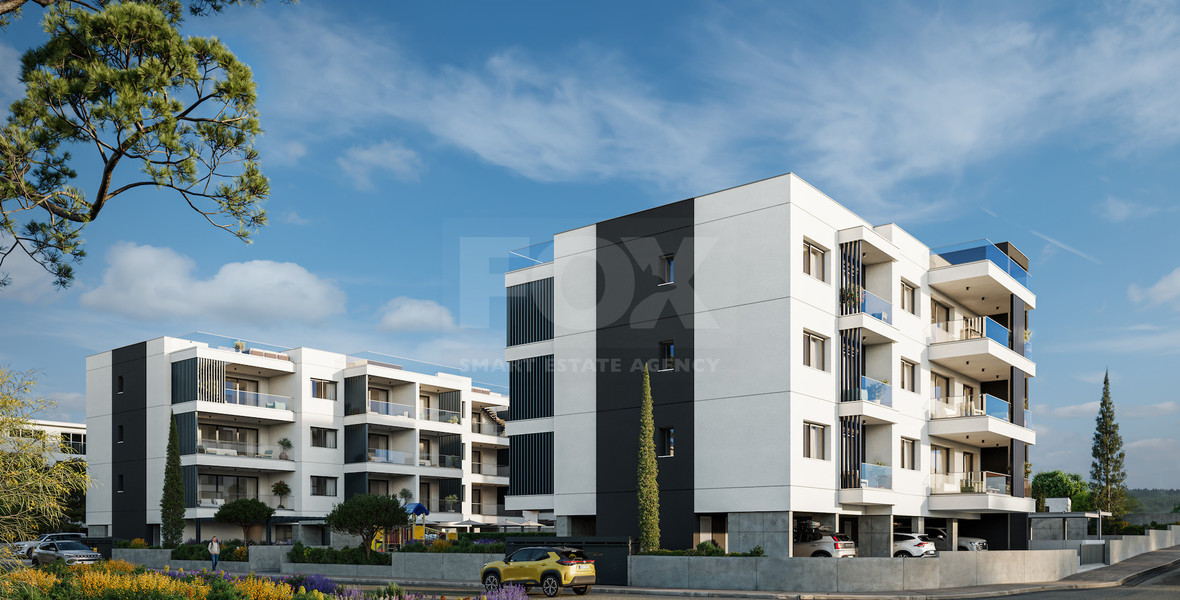 Luxury Apartments for Sale in Universal, Paphos | Gated Community with Pool- One bedroom apartment on first floor