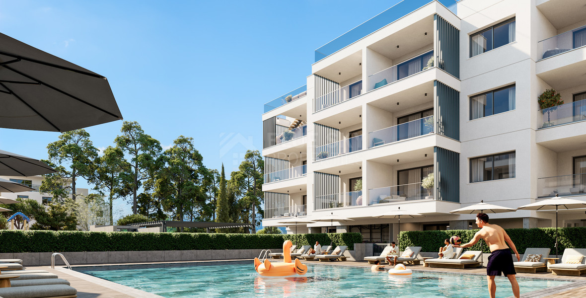 Luxury Apartments for Sale in Universal, Paphos | Gated Community with Pool- One bedroom apartment on first floor