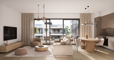 Luxury Apartments for Sale in Universal, Paphos | Gated Community with Pool- One bedroom apartment on first floor