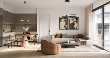 Luxury Apartments for Sale in Universal, Paphos | Gated Community with Pool- One bedroom apartment on first floor