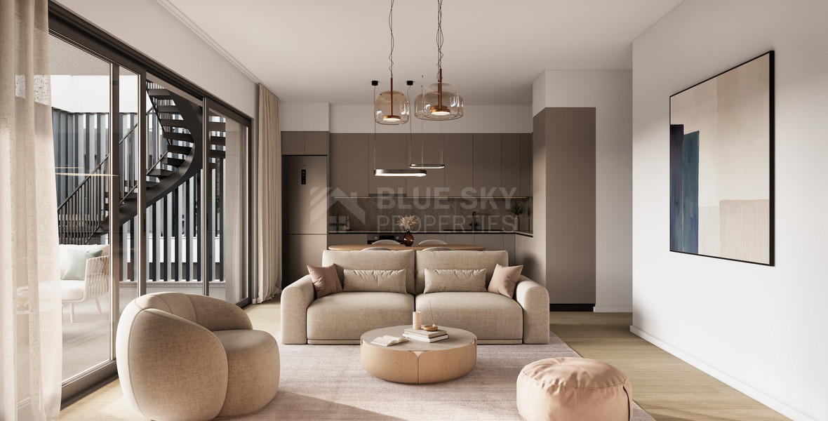Luxury Apartments for Sale in Universal, Paphos | Gated Community with Pool- One bedroom apartment on first floor