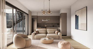 Luxury Apartments for Sale in Universal, Paphos | Gated Community with Pool- One bedroom apartment on first floor