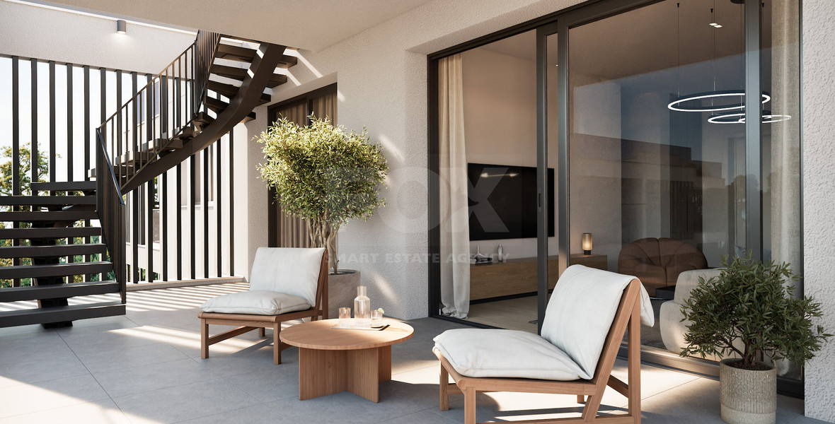 Luxury Apartments for Sale in Universal, Paphos | Gated Community with Pool- One bedroom apartment on first floor