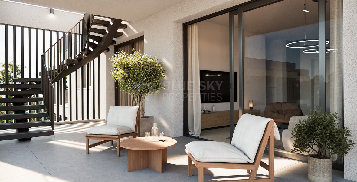 Luxury Apartments for Sale in Universal, Paphos | Gated Community with Pool- One bedroom apartment on first floor