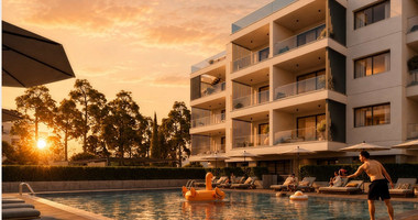 Luxury Apartments for Sale in Universal, Paphos | Gated Community with Pool- One bedroom apartment on first floor