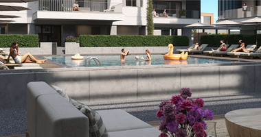Luxury Apartments for Sale in Universal, Paphos | Gated Community with Pool- One bedroom apartment on first floor