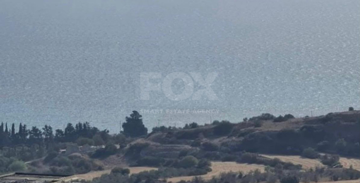Premium Residential Building Plot with Panoramic Sea Views for Sale in Agios Tychonas