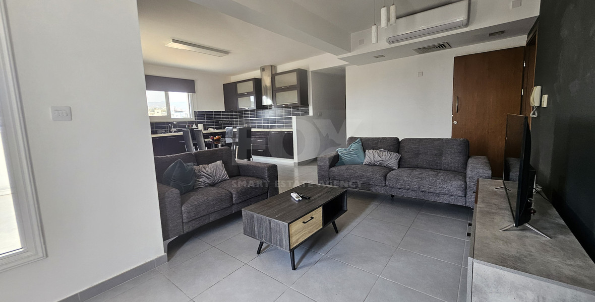 Top Floor Two Bedroom, Furnished Apartment in Mesa Geitonia Area