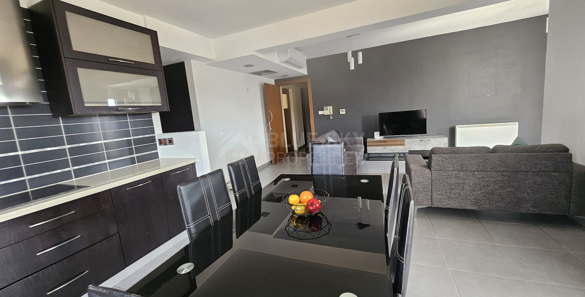 Top Floor Two Bedroom, Furnished Apartment in Mesa Geitonia Area