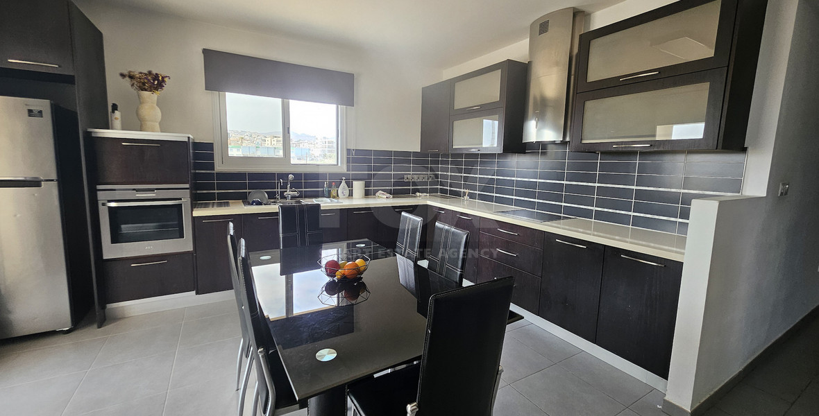 Top Floor Two Bedroom, Furnished Apartment in Mesa Geitonia Area