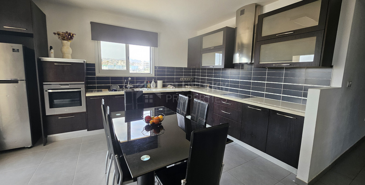 Top Floor Two Bedroom, Furnished Apartment in Mesa Geitonia Area