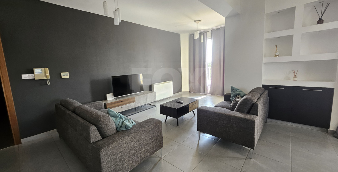 Top Floor Two Bedroom, Furnished Apartment in Mesa Geitonia Area