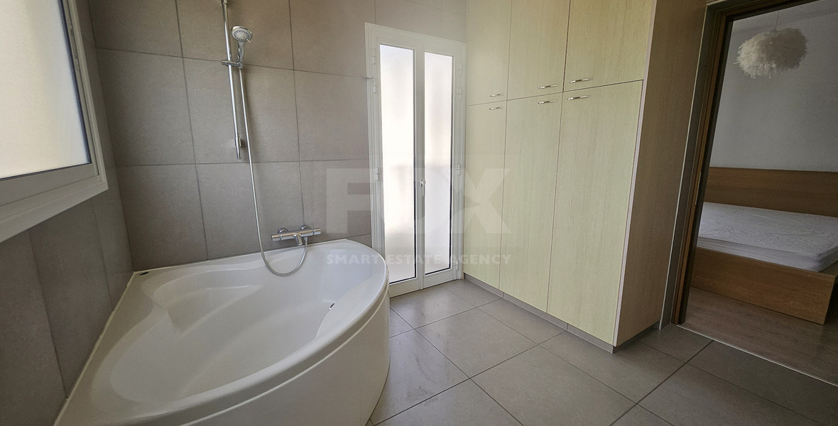 Top Floor Two Bedroom, Furnished Apartment in Mesa Geitonia Area