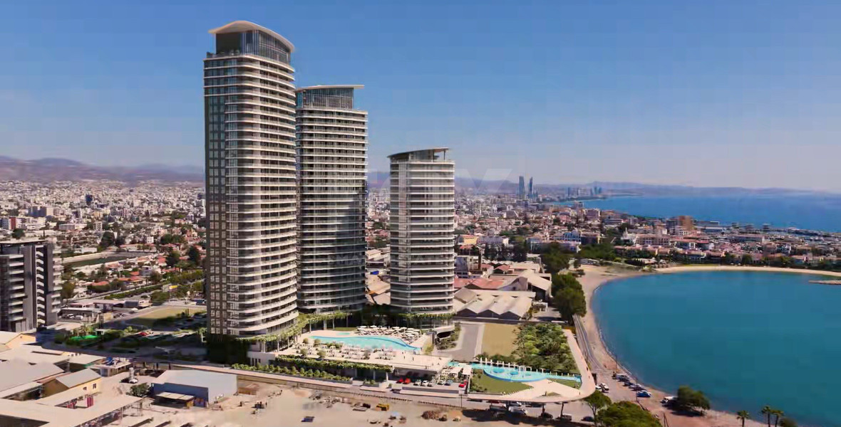 Signature Waterfront Residence in the Heart of Limassol  3-Bedroom Apartment | 2nd Floor | Mediterranean Sea Views | 268.87 sqm Total Covered Area