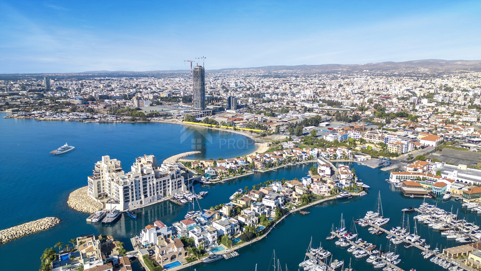 3-Bedroom Beachfront Apartment for Sale next to Limassol Marine