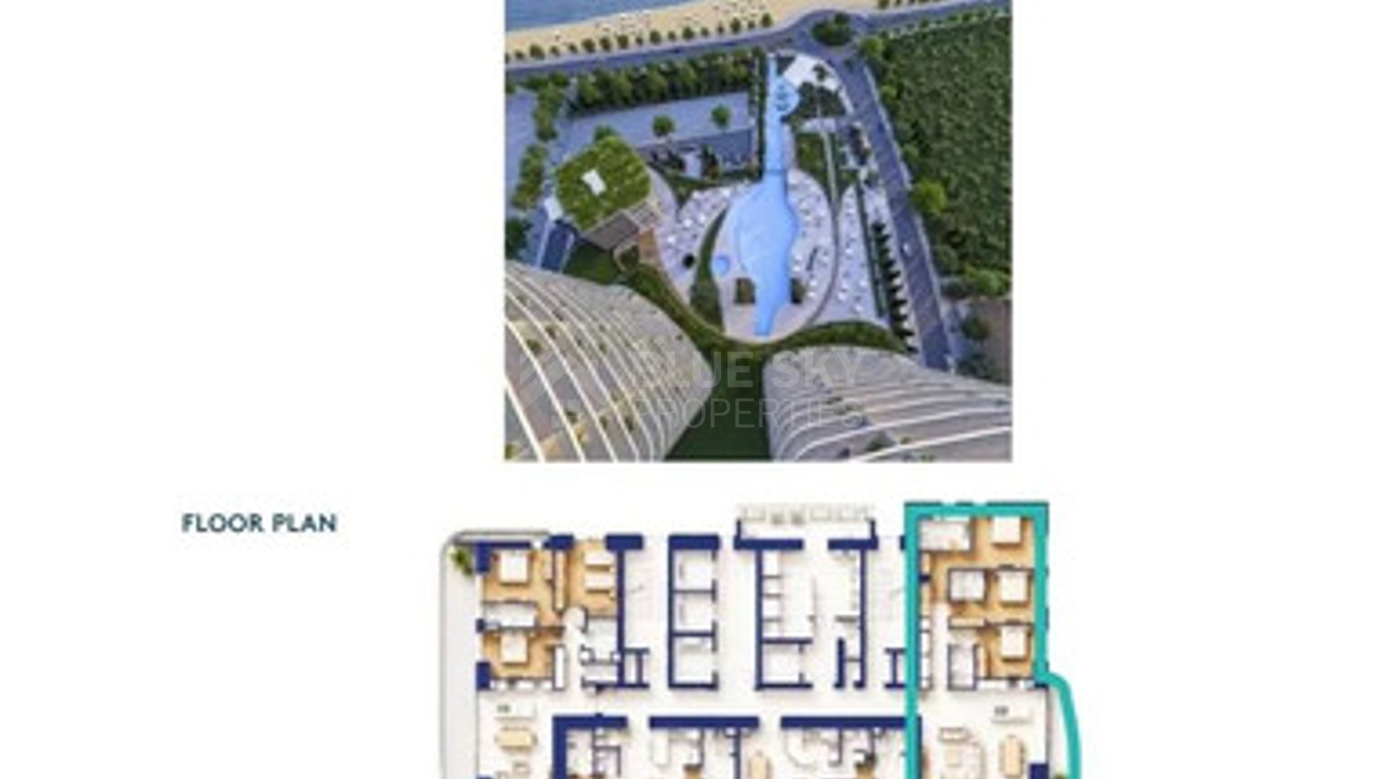 3-Bedroom Beachfront Apartment for Sale next to Limassol Marine
