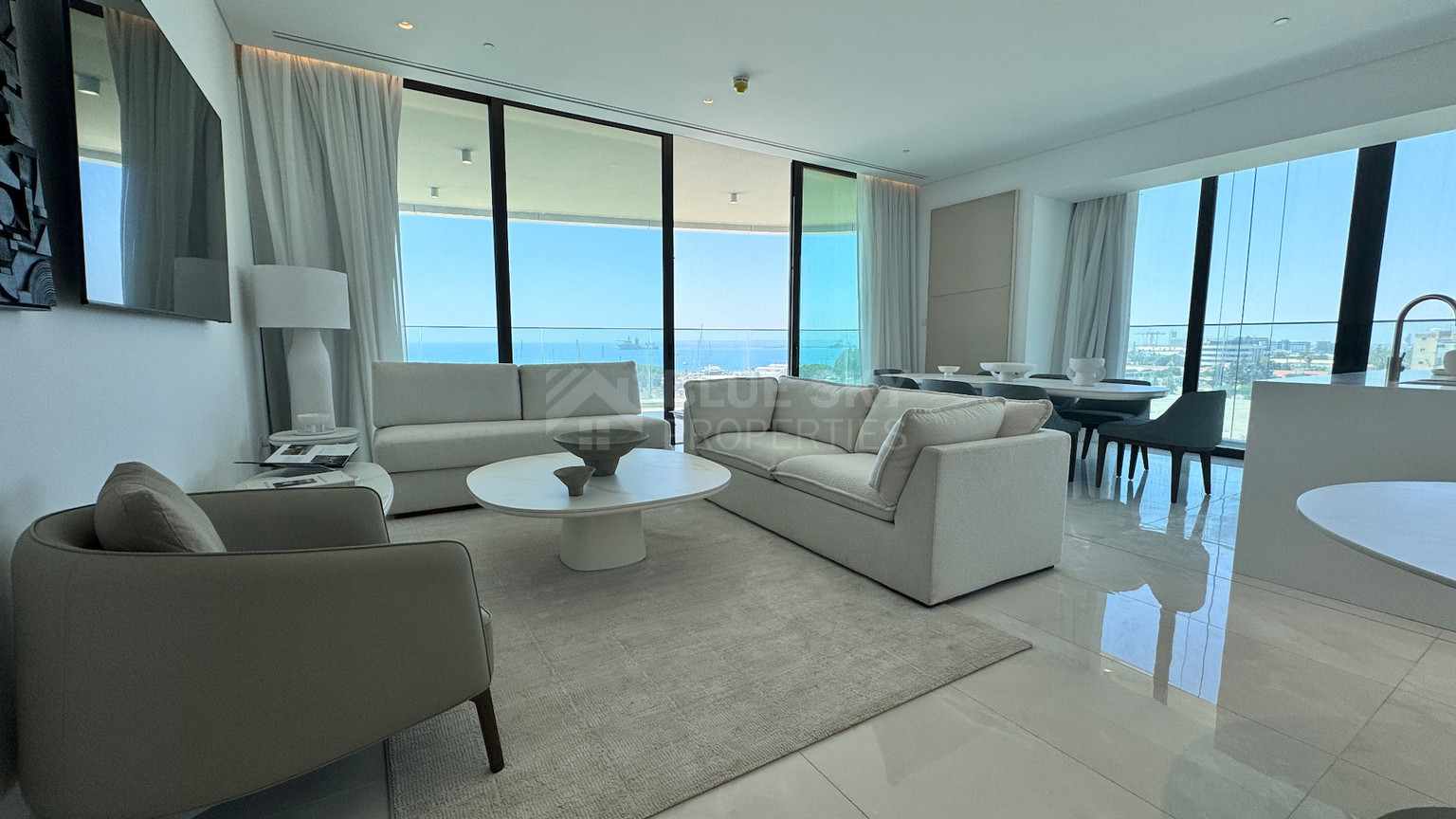 3-Bedroom Beachfront Apartment for Sale next to Limassol Marine