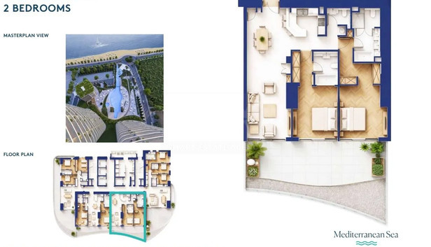 Luxury 2-Bedroom Waterfront Apartment for Sale close to Limassol Marina